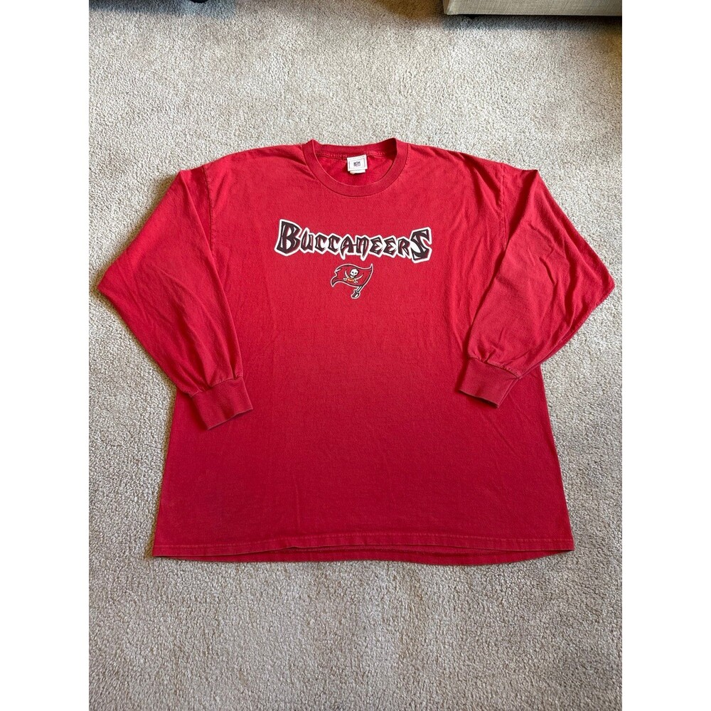 Vintage Tampa Bay Buccaneers Long Sleeve NFL Men’s Tee Size 2XL